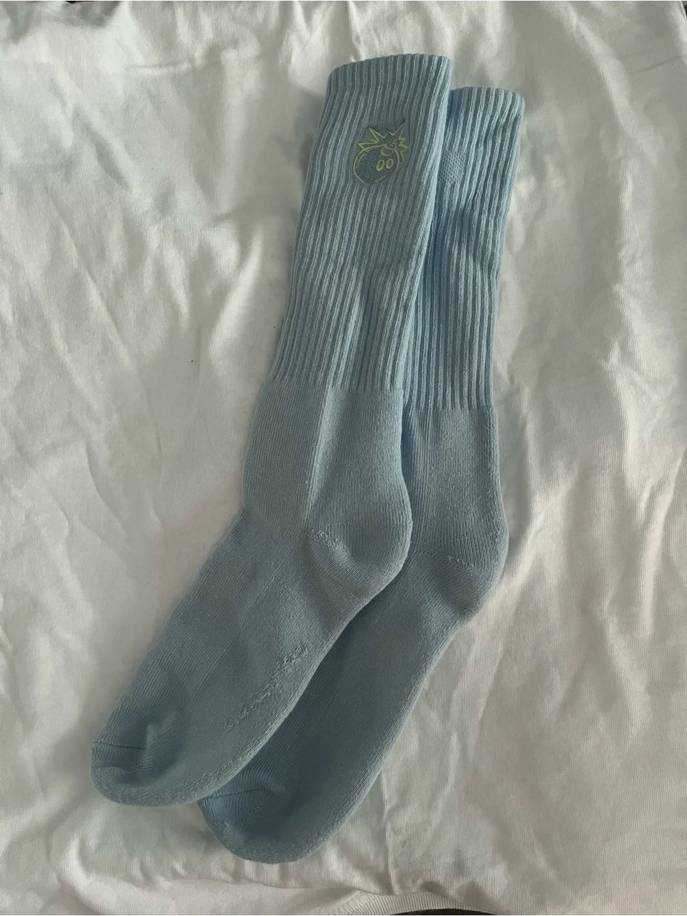 NWOT The Hundreds Light Blue Men's Crew Socks - Soft Cotton Blend